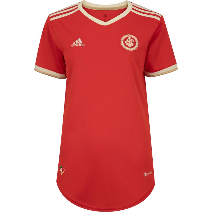Camisa Internacional I 2022/23 Vermelha - Feminina, camiseta do