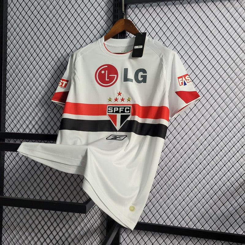 Camisa São Paulo Retrô Home 2006 Reebok Torcedor Masculina