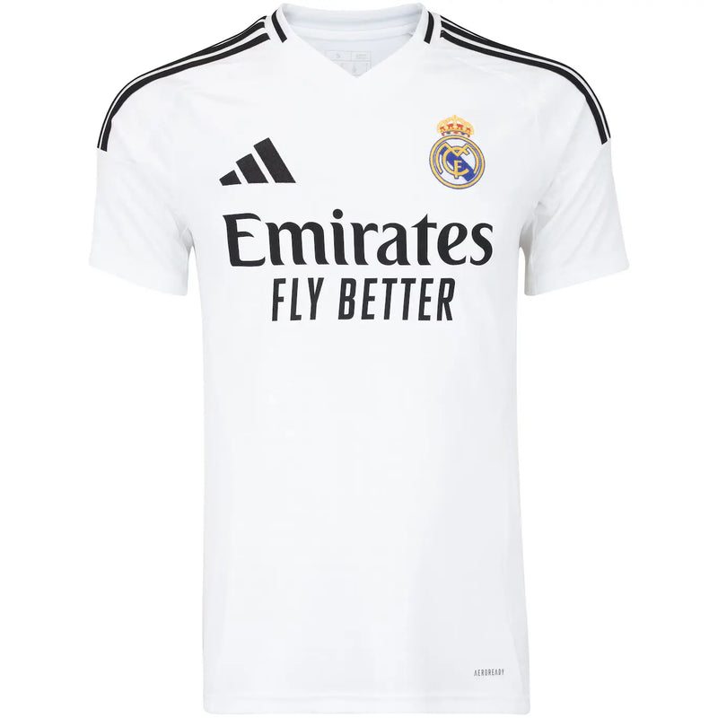 Camisa Real Madrid I 2024/25 Branca - Masculino