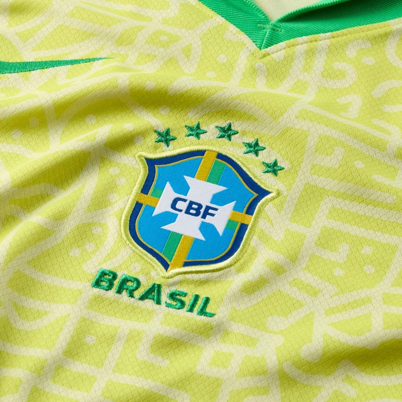 Camisa Seleção Brasileira I 2024/25 Amarela - Feminina