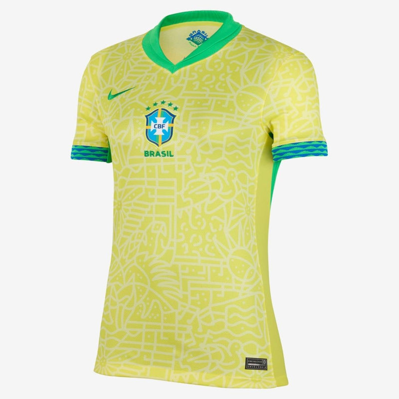 Camisa Seleção Brasileira I 2024/25 Amarela - Feminina