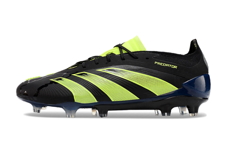 Chuteira Adidas Predator Elite FG Campo - Preto/Verde