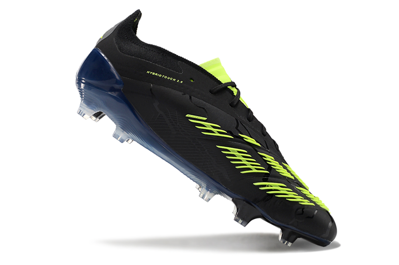 Chuteira Adidas Predator Elite FG Campo - Preto/Verde