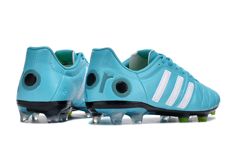 Chuteira Adidas Campo Adipure 11 Pro FG - Azul e Branco