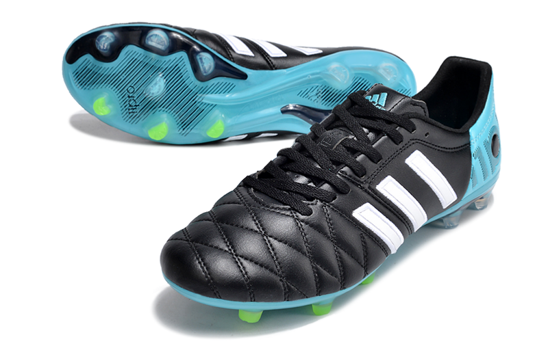 Chuteira Adidas Campo Adipure 11 Pro FG - Preto e Azul