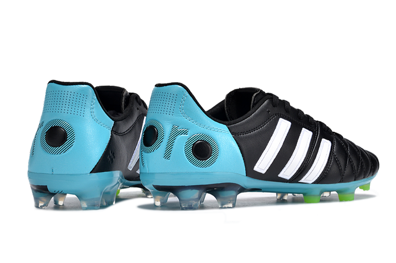 Chuteira Adidas Campo Adipure 11 Pro FG - Preto e Azul