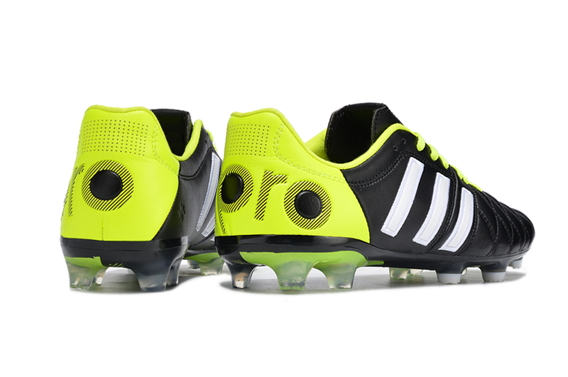 Chuteira Adidas Campo Adipure 11 Pro FG - Preto e Verde