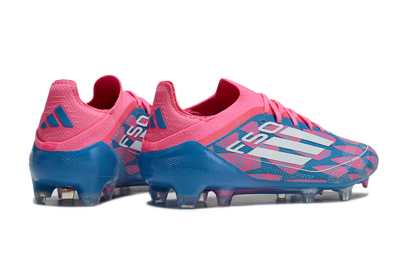 Chuteira Adidas Campo F50 Elite FG - Rosa/Azul