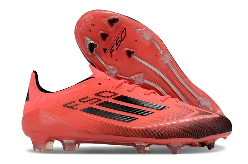 Chuteira Adidas Campo F50 Elite FG - Vermelho/Preto