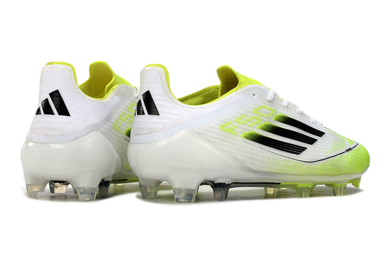 Chuteira Adidas Campo F50 Elite FG - Branco/Verde