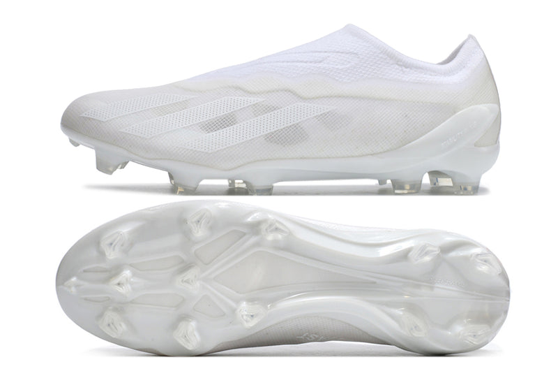 Chuteira Adidas Campo X CrazyFast .1 LL FG - Branca