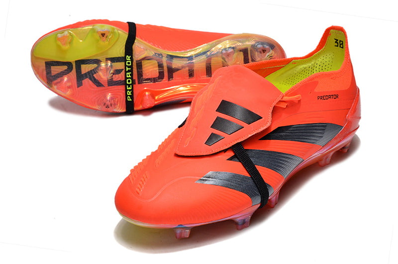 Chuteira Adidas Predator Elite Tongue FG - Laranja