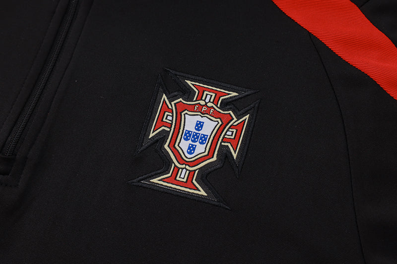 Agasalho Seleção Portugal 2024/25 Preto - Masculina