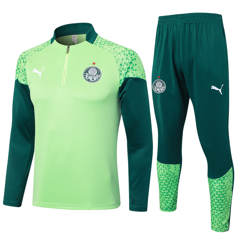 Conjunto Kit Agasalho Palmeiras 2024/25 - Casaco e Calça Masculina