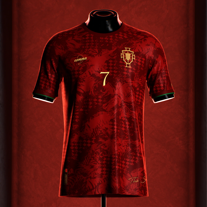 Camisa Portugal The Siu Cristiano Ronaldo 7 EURO 2024/25 - Masculino