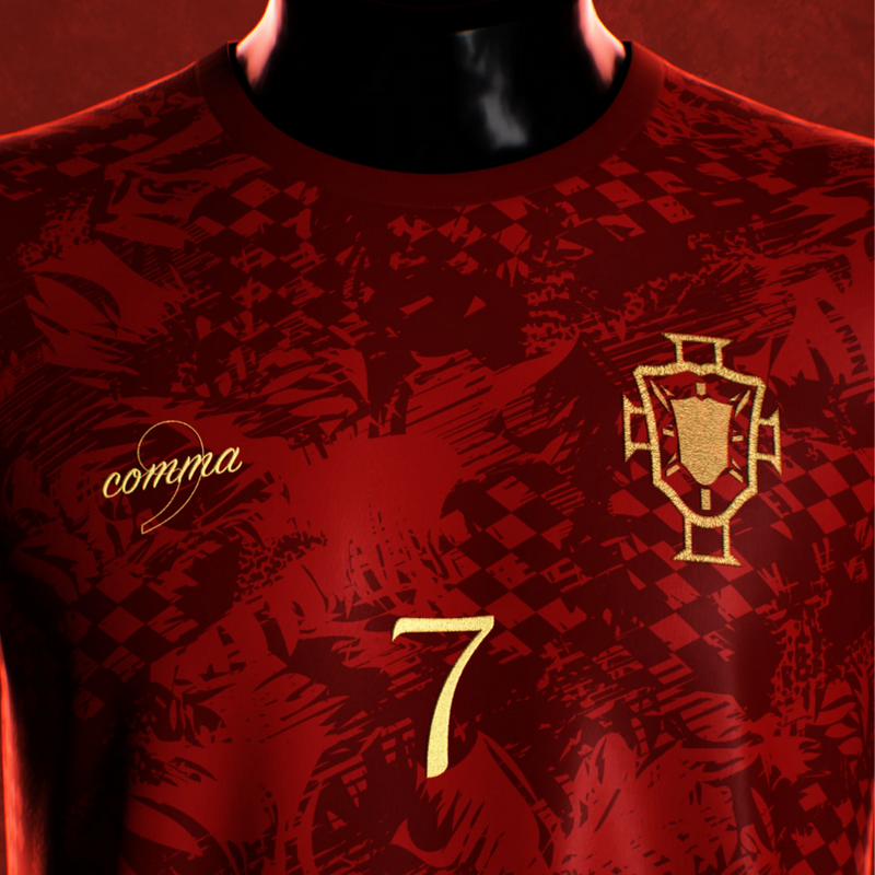 Camisa Portugal The Siu Cristiano Ronaldo 7 EURO 2024/25 - Masculino