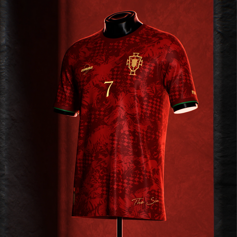 Camisa Portugal The Siu Cristiano Ronaldo 7 EURO 2024/25 - Masculino