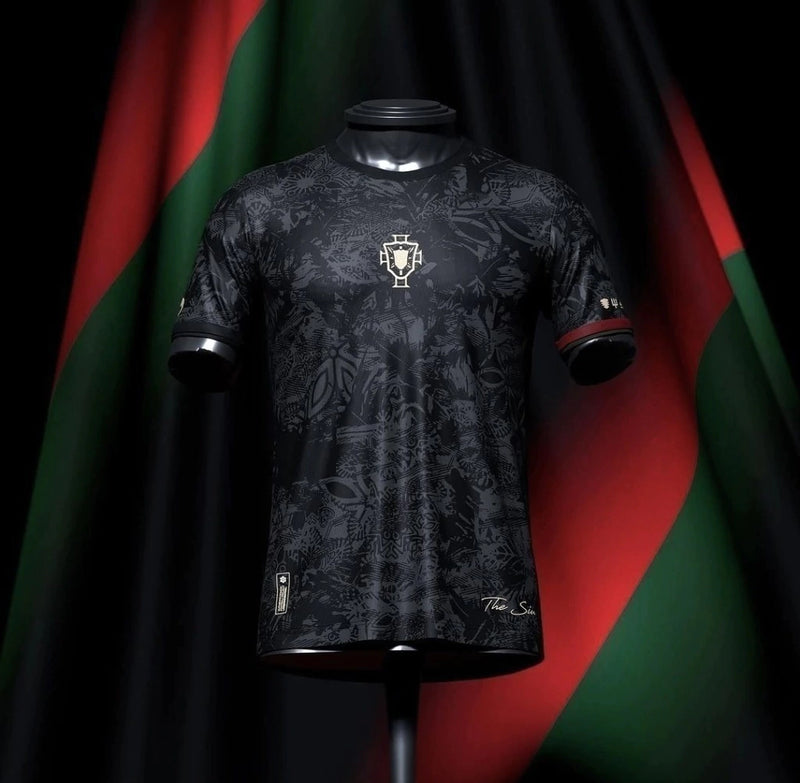 Camisa Portugal The Siu Cristiano Ronaldo 7 Preta - 2023/2024