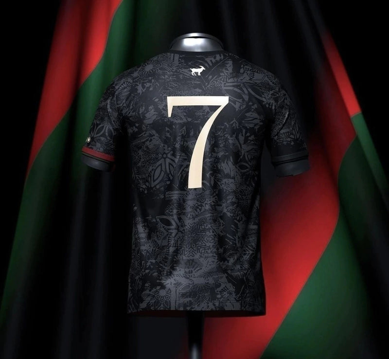 Camisa Portugal The Siu Cristiano Ronaldo 7 Preta - 2023/2024