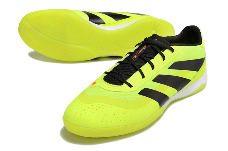 Chuteira Adidas Predator 24 Elite IC Futsal - Verde Neon