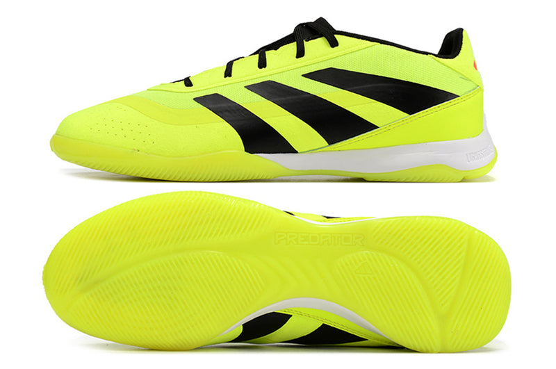 Chuteira Adidas Predator 24 Elite IC Futsal - Verde Neon