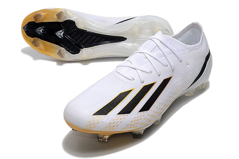 Chuteira Campo Adidas X SpeedPortal.1 FG - Branco/Preto - Imperial Outlet 