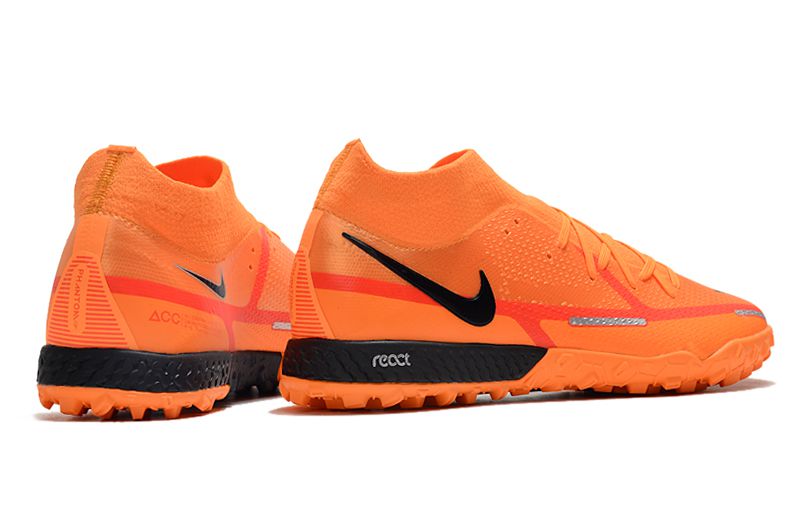 Chuteira Society Nike Phantom GT TF - Laranja