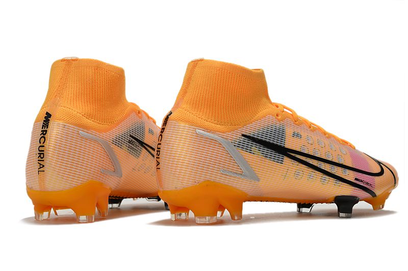 Chuteira Nike Mercurial Superfly 8 Elite FG - Laranja