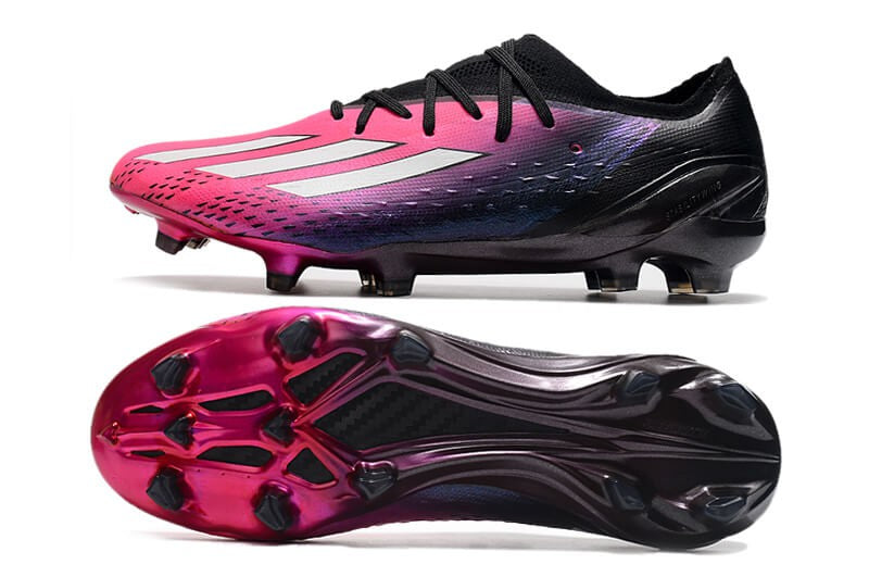 Chuteira Campo Adidas X SpeedPortal.1 FG - Rosa/Preto - Imperial Outlet 