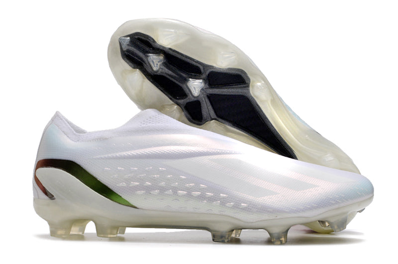 Chuteira Adidas Campo X SpeedPortal+ FG - Branco