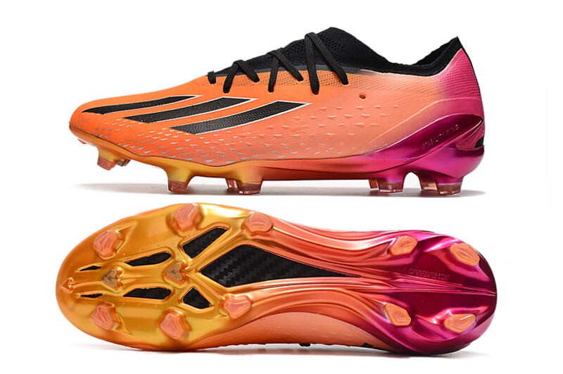 Chuteira Campo Adidas X SpeedPortal.1 FG - Laranja/Rosa - Imperial Outlet 