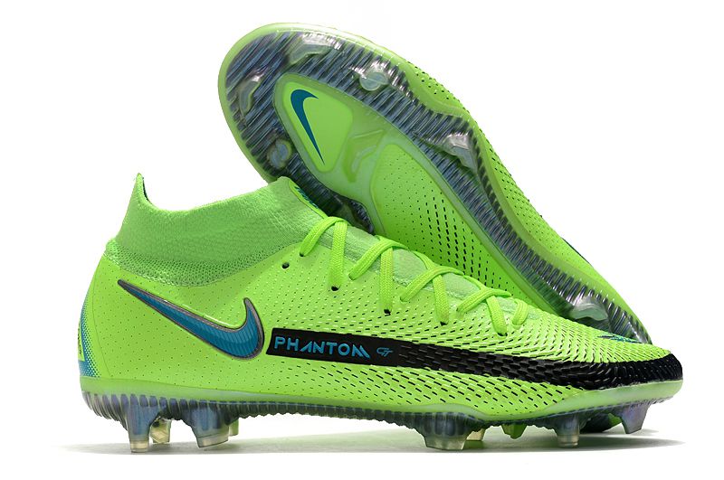 Chuteira Nike Phantom GT2 Dynamic Fit Elite FG - Verde